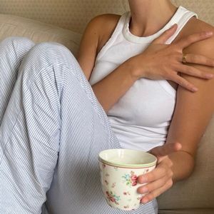 Djerf Avenue Everyday tank top in white